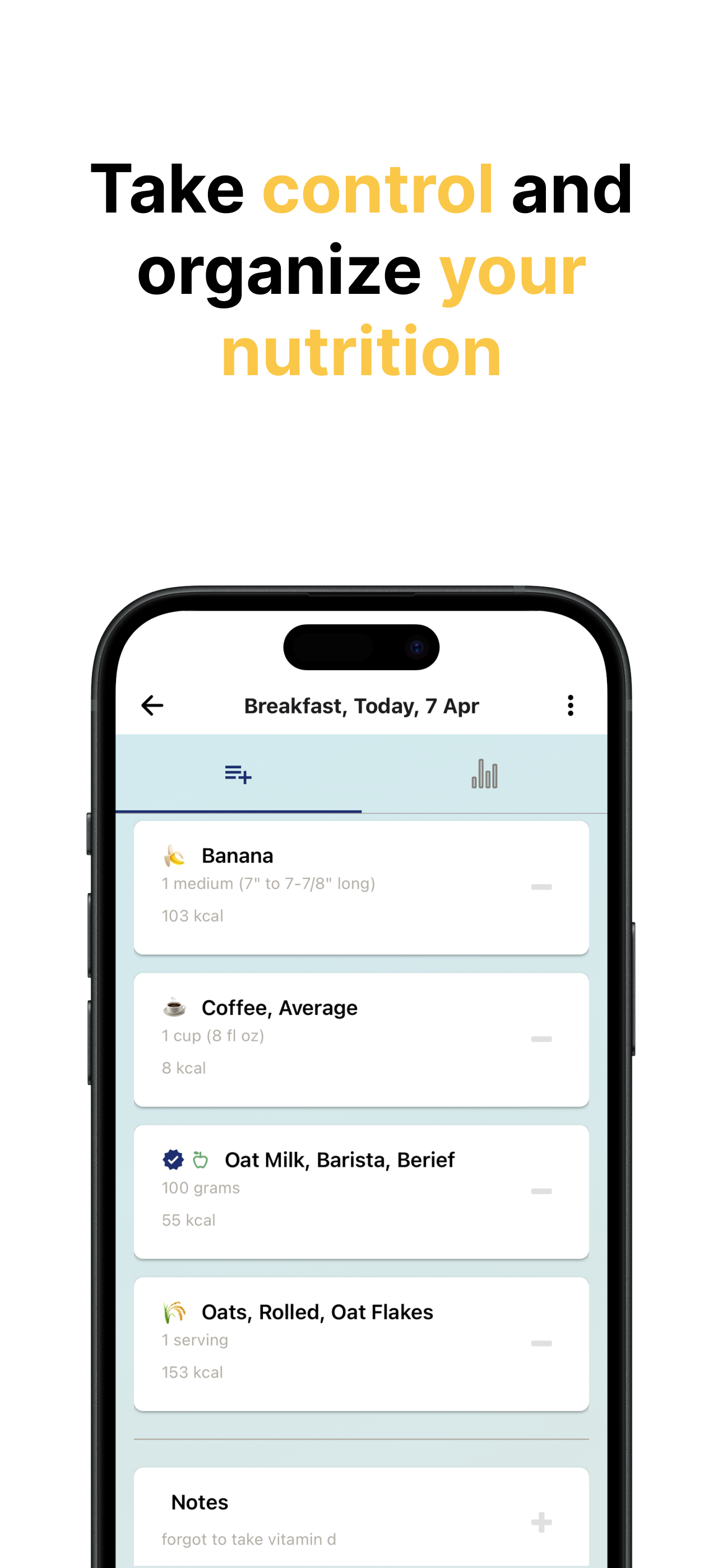 Nutriely Nutrition Tracker screenshot 4