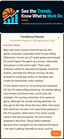 Hoopr: Basketball Intelligence Screenshot 8 of 10