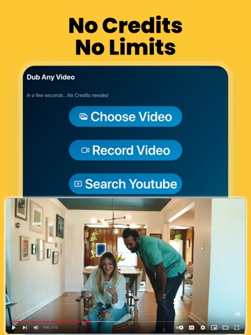 AI Music Video Maker: Dub AI iPad screenshot
