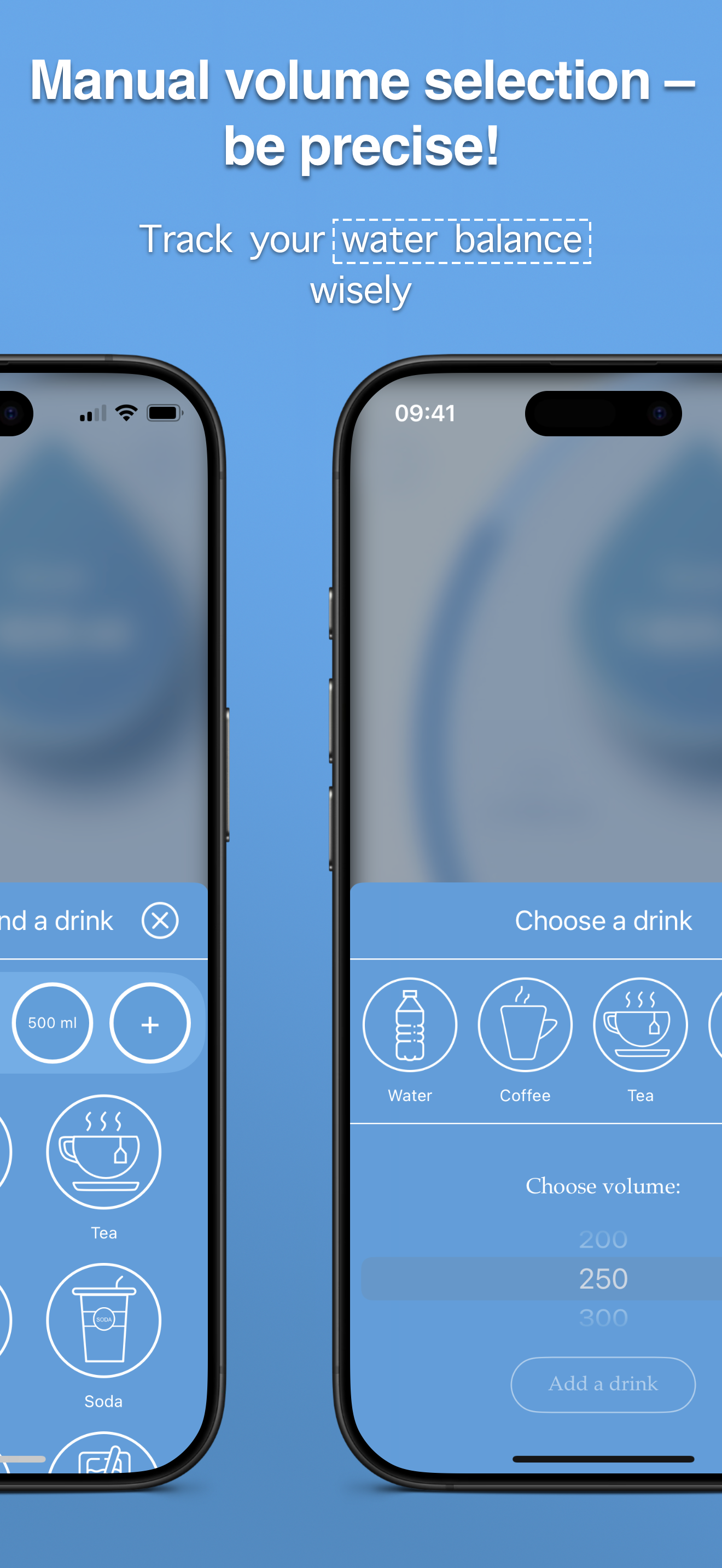 Water and Weight Tracker