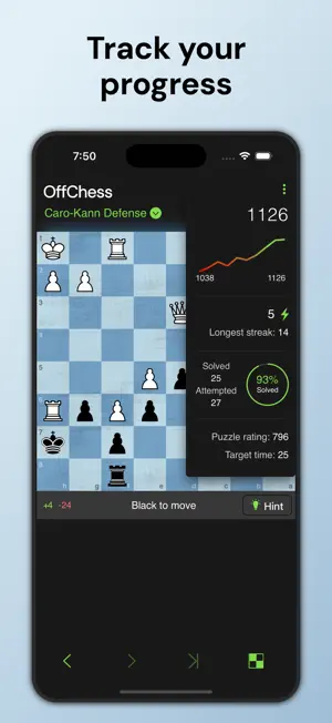 Chess Puzzles - OffChess screenshot 2