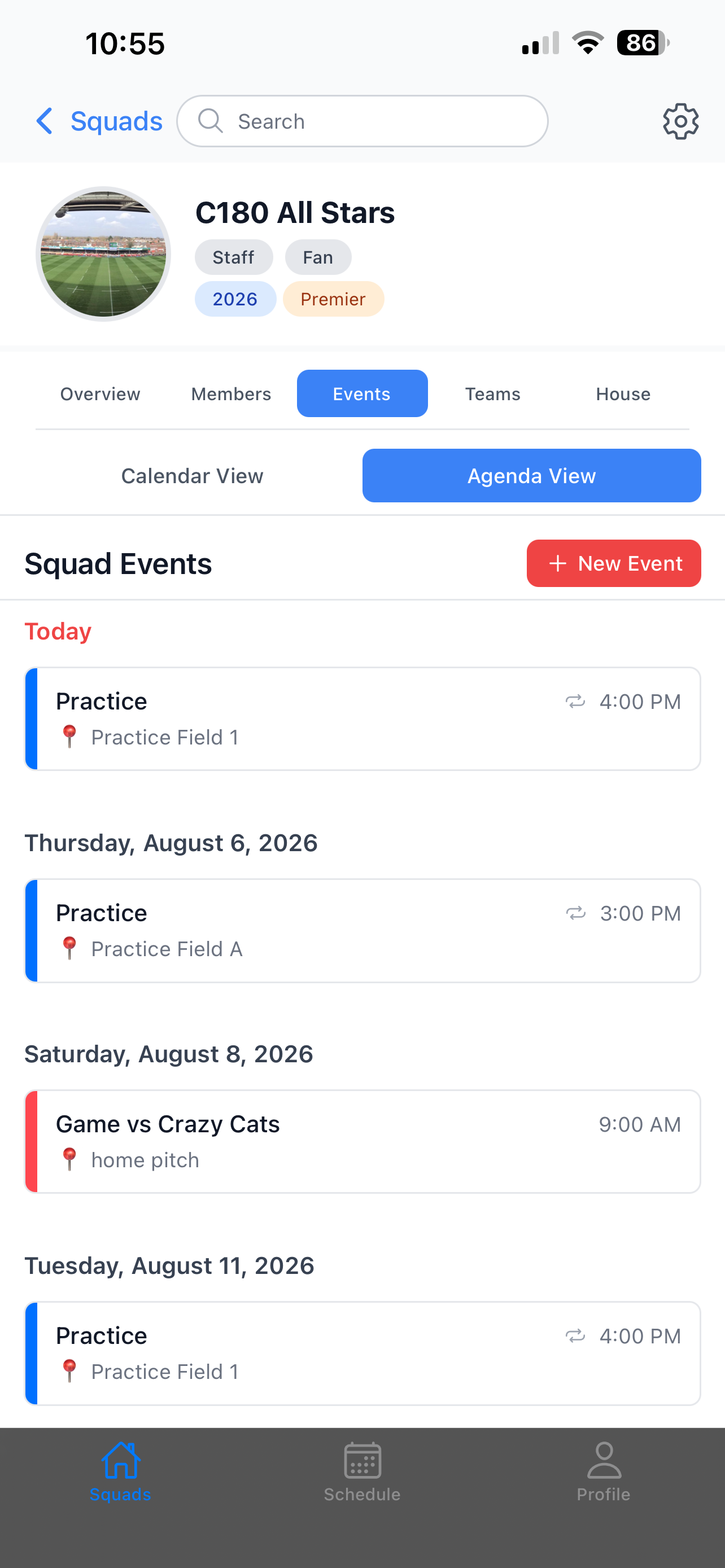 Coach180 screenshot 6