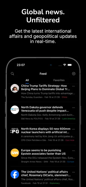 Echelon: Foreign Affairs screenshot 1