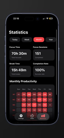 Pomodoro Timer - Pomoji Screenshot 2 of 5