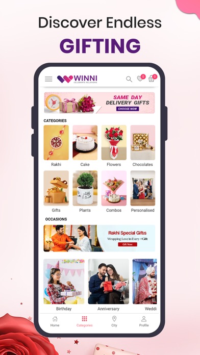 Winni - Cake, Flowers & Gifts Screenshot