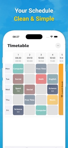 Easy Timetable for School Screenshot 1 of 6