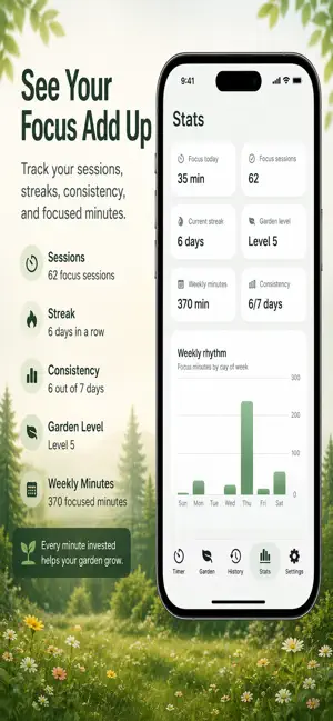 Calm Focus: Pomodoro Timer screenshot 4