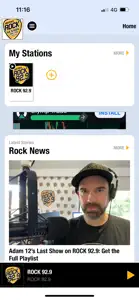 Rock 92.9 screenshot #1 for iPhone