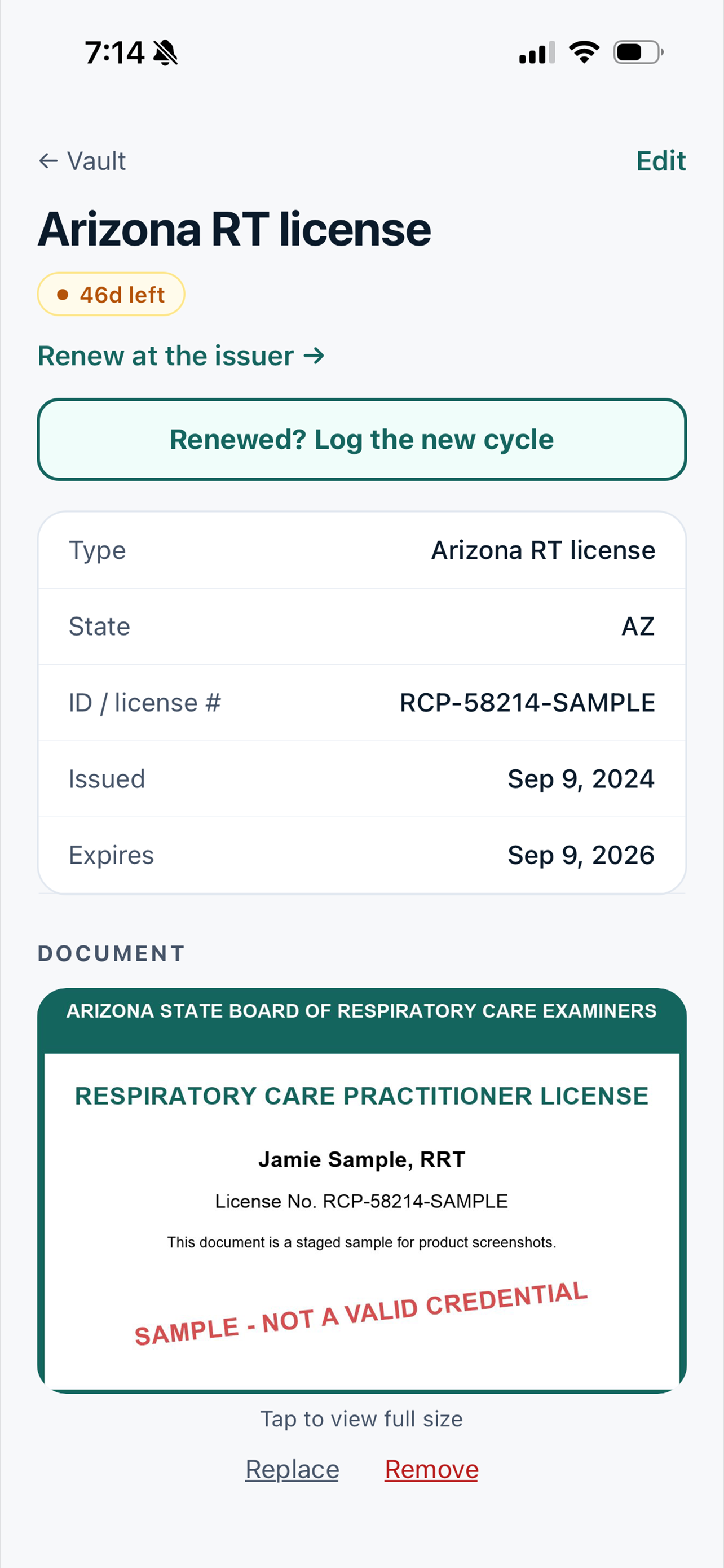 RTCred screenshot 2