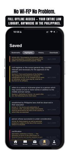 LawPH - Codals & Jurisprudence iPhone screenshot