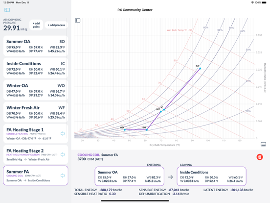 Screenshot #5 pour Psychrometrics
