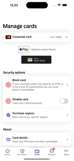 Nordea First Card screenshot 3