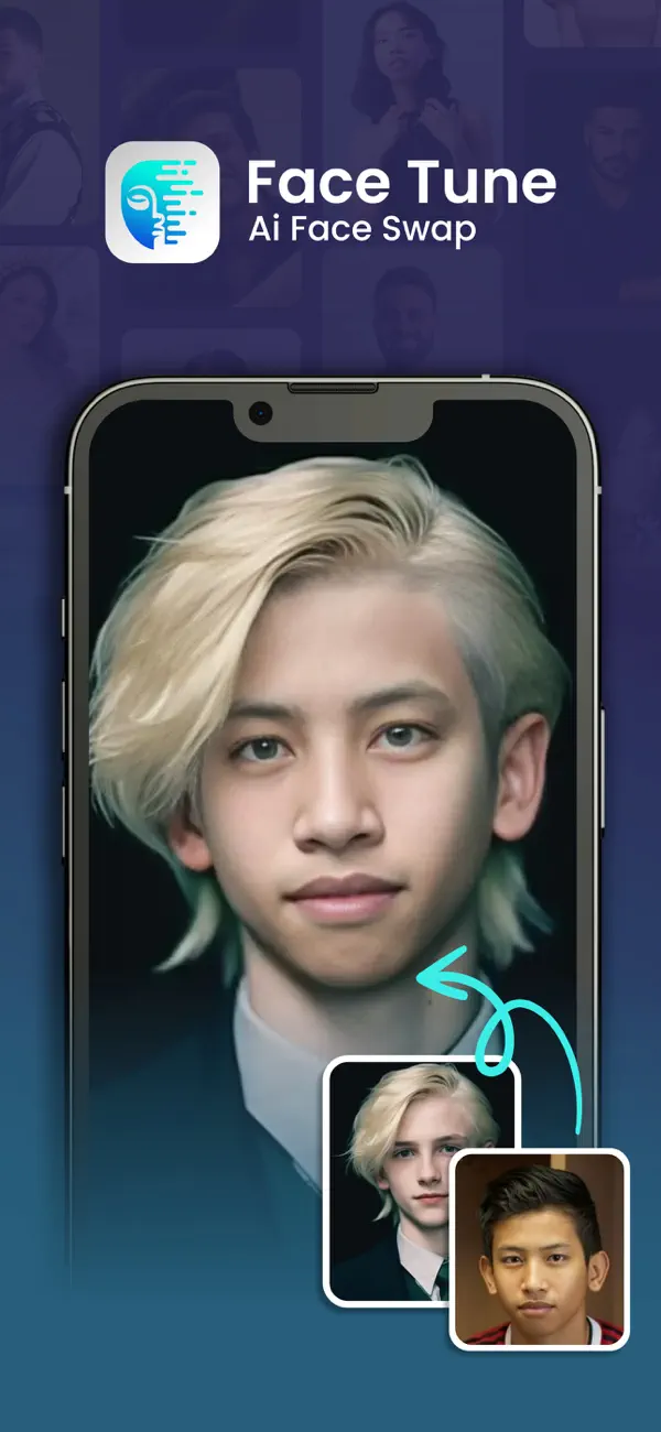#4. Face Tune : Ai Face Swap (iOS) By: Kurniana Choirunnisai