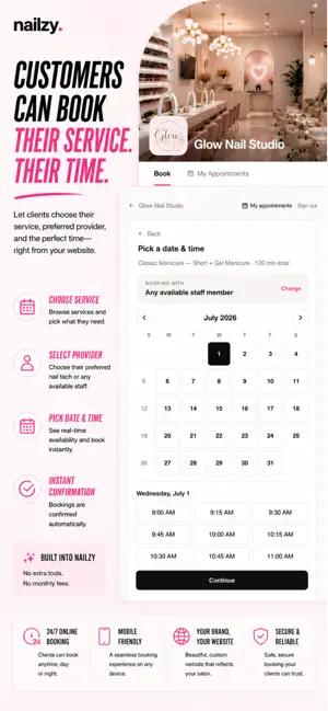 Nailzy.com screenshot 1