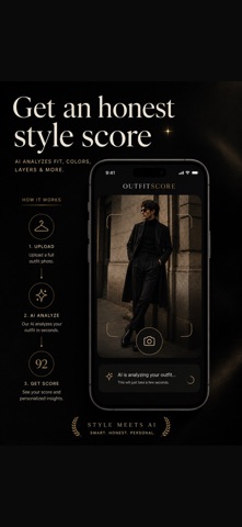 OutfitScore: AI Style Rate Screenshot 2 of 5