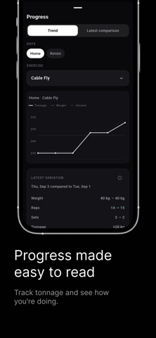 Raout: Workout Tracker Gym Log Screenshot 4 of 7
