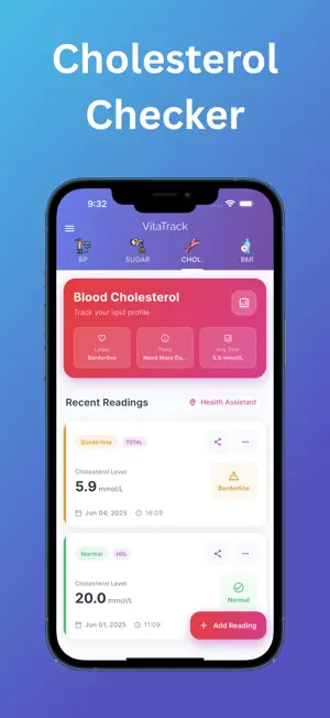 VitaTrack - Blood Pressure App screenshot 4