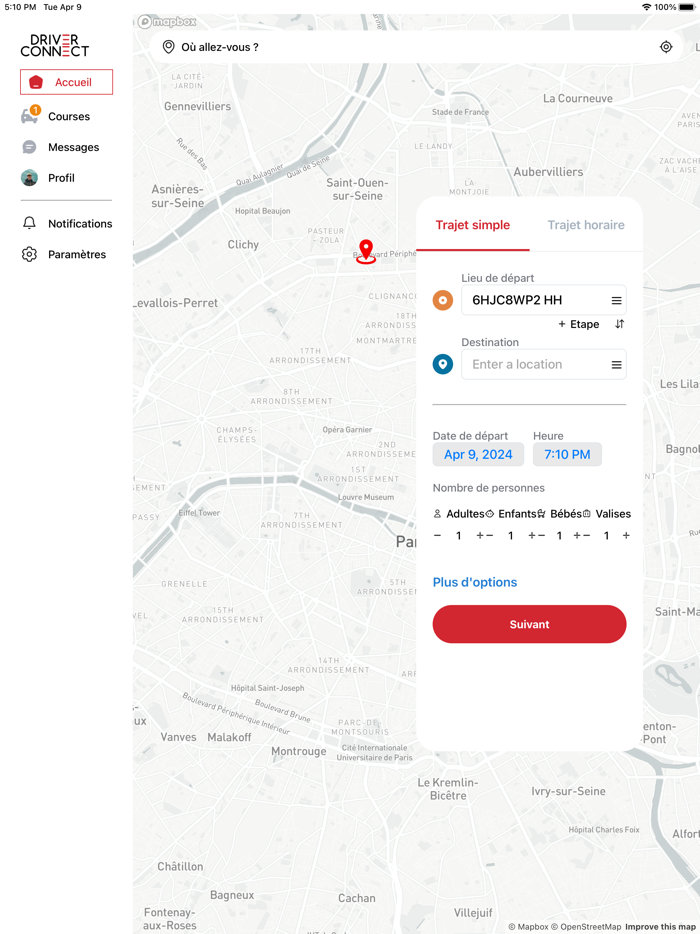 Chauffeur Prive Paris