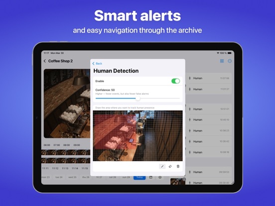 Screenshot #6 pour Faceter Video Surveillance