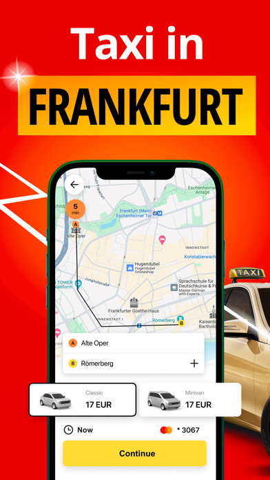 Flash: Taxi Frankfurt, 24/7 Screenshot