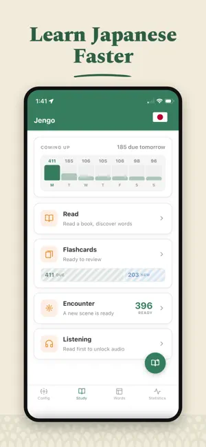 Jengo: Learn Japanese screenshot 1