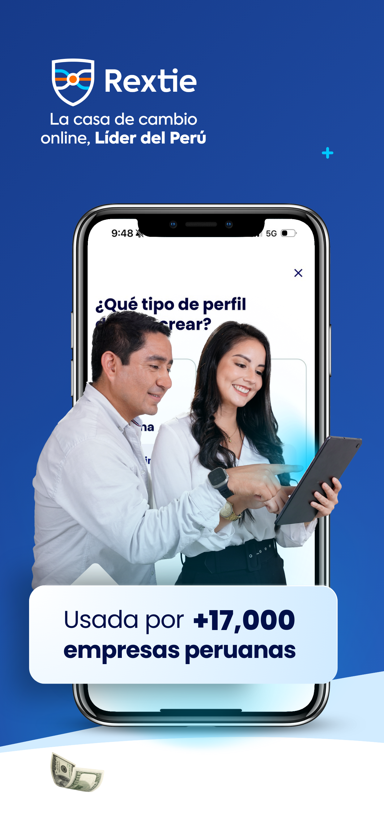 Rextie: Cambio de Dólares Perú