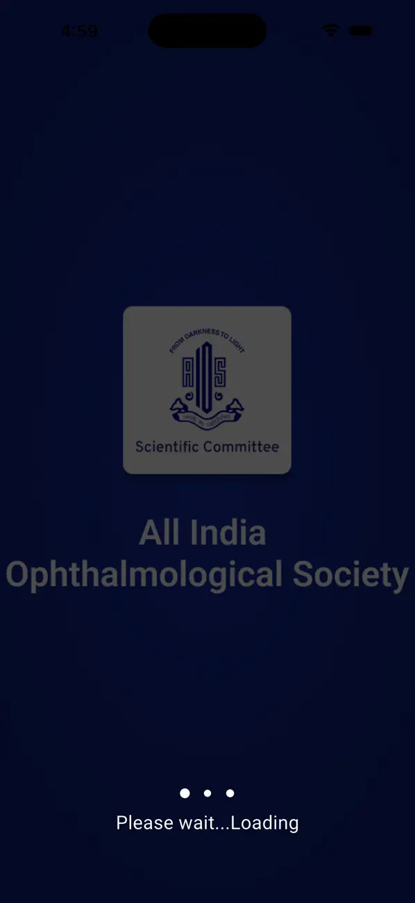 Screenshot #1 pour AIOS-All India Ophth. Society