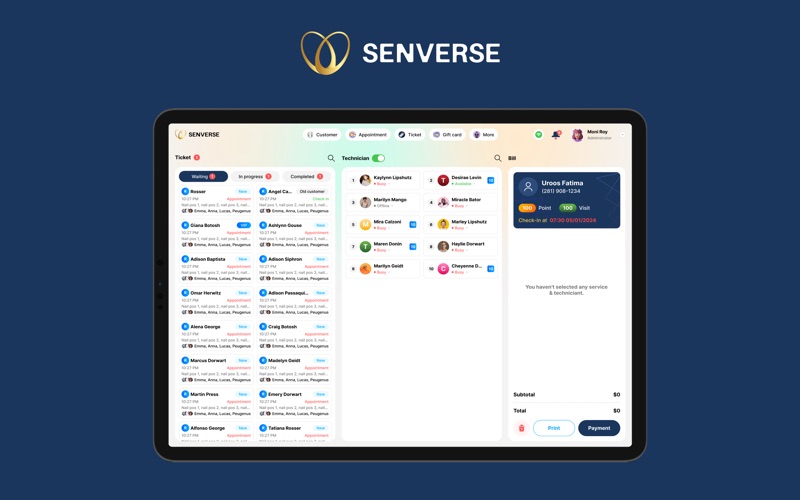 SenOne POS app screenshot 3