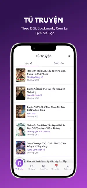 Tiệm Truyện Chữ iPhone screenshot 4