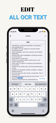 DocScan: Document Scanner+OCR Screenshot 4 of 6