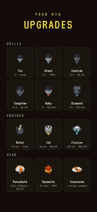 Descent - mining game screenshot 6