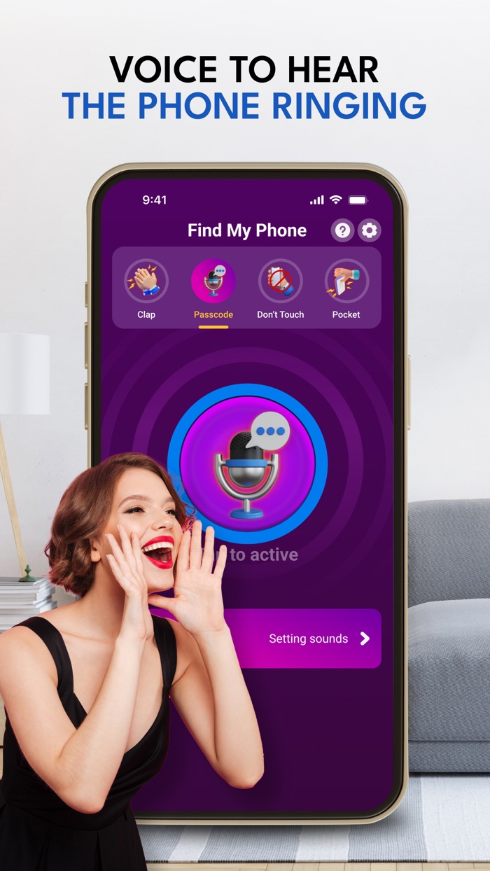 Clap Find My Phone Alarm