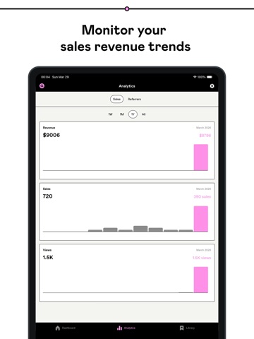 Gumroad iPad screenshot 5