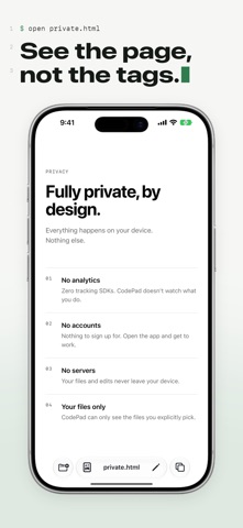 CodePad! Screenshot 4 of 5