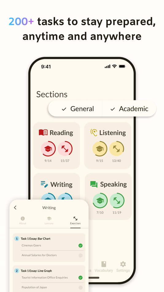 #2. IELTS Prep App (iOS) Tekijänä: Aleksei Naumov