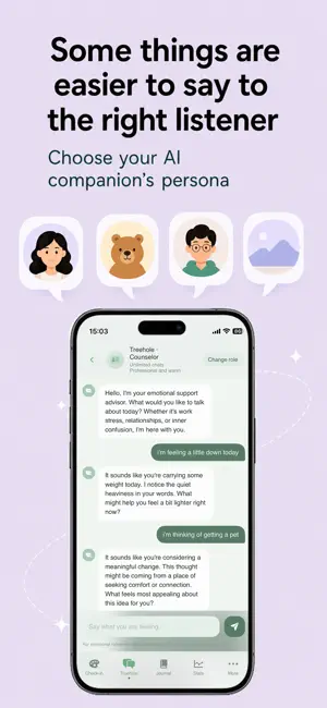 Okayly · Mood Journal & AIChat screenshot 2
