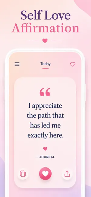 Whole - Self Love Affirmations screenshot 1