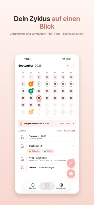 MyRing - Verhütungsring screenshot 2 of 9
