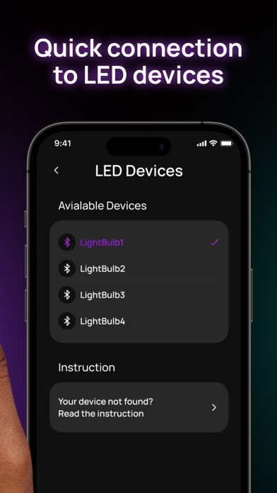 LED Light Controller Remote + Screenshot
