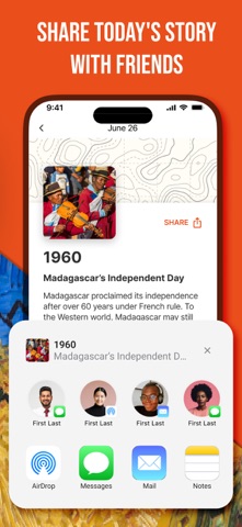 Today in History: Factorium iPhone screenshot