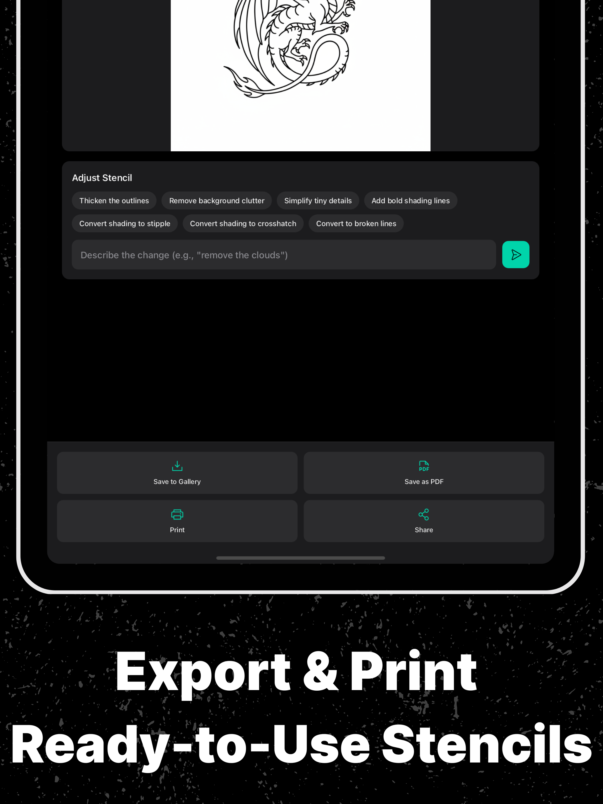 Stencify: Tattoo Stencil Maker screenshot 10