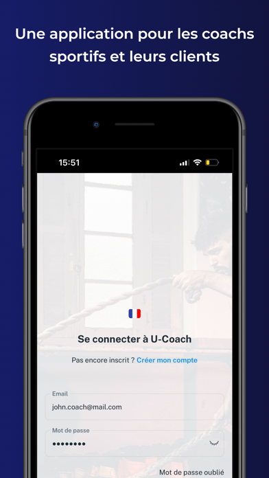 U-Coach App Screenshot