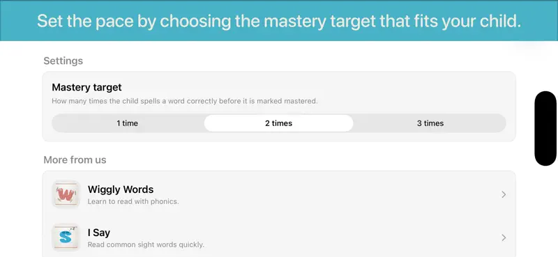 I Spell: 320 Essential Words screenshot 6 of 6