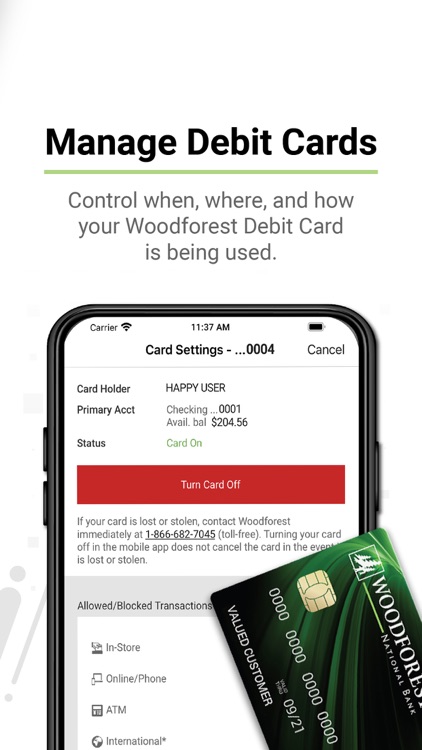 Woodforest Mobile Banking screenshot-3