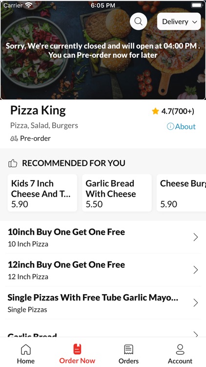 Pizza King S64