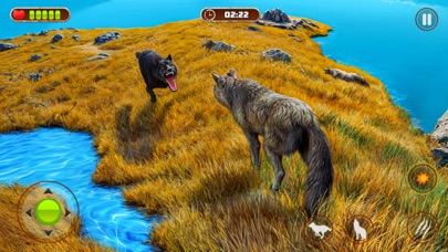 Wild Wolf War: Animal Games 3D Screenshot