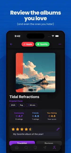Hearo - Rate & Discover Music screenshot 3