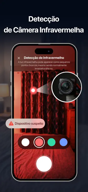 Aplicativo Detector de Câmeras screenshot 3 of 6