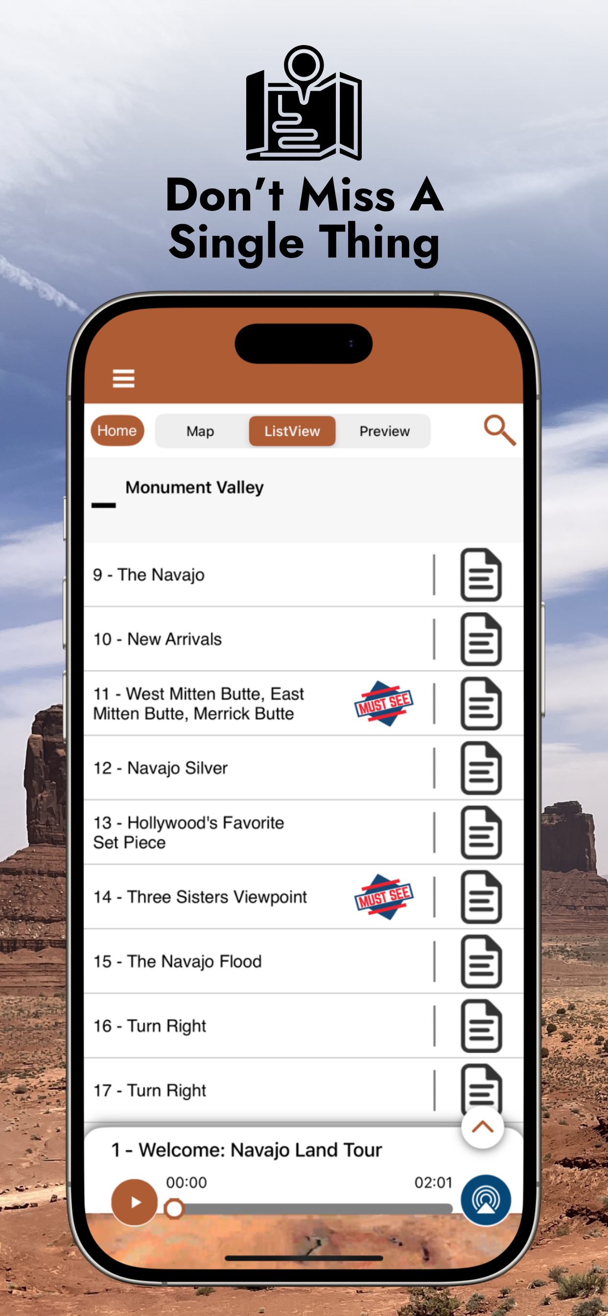 Monument Valley Navajo Guide