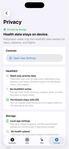 Pedometer: Step Counter Widget Screenshot 7 of 7